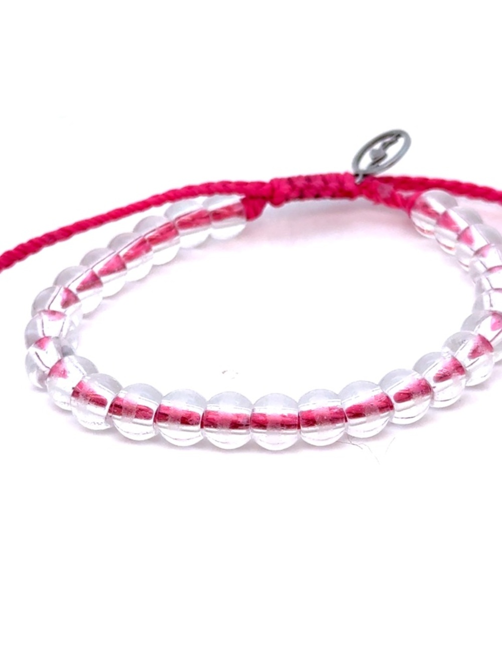 4Ocean Clear Bead Flamingo Bracelet
